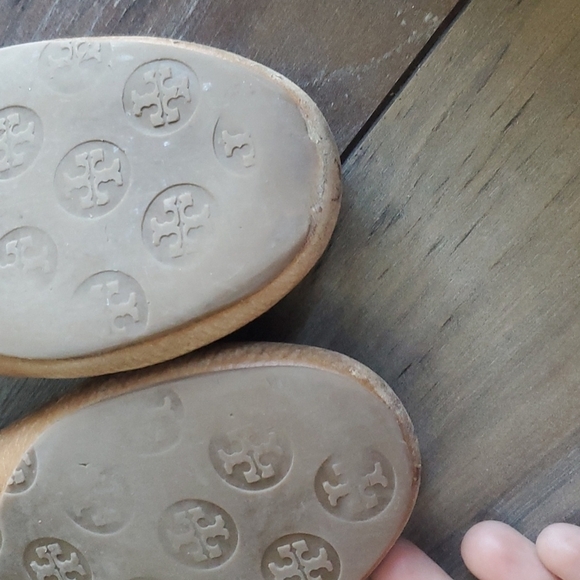 Tory Burch Womens Reva Logo Ballet classic Flats shoes sz 7M - Picture 8 of 12